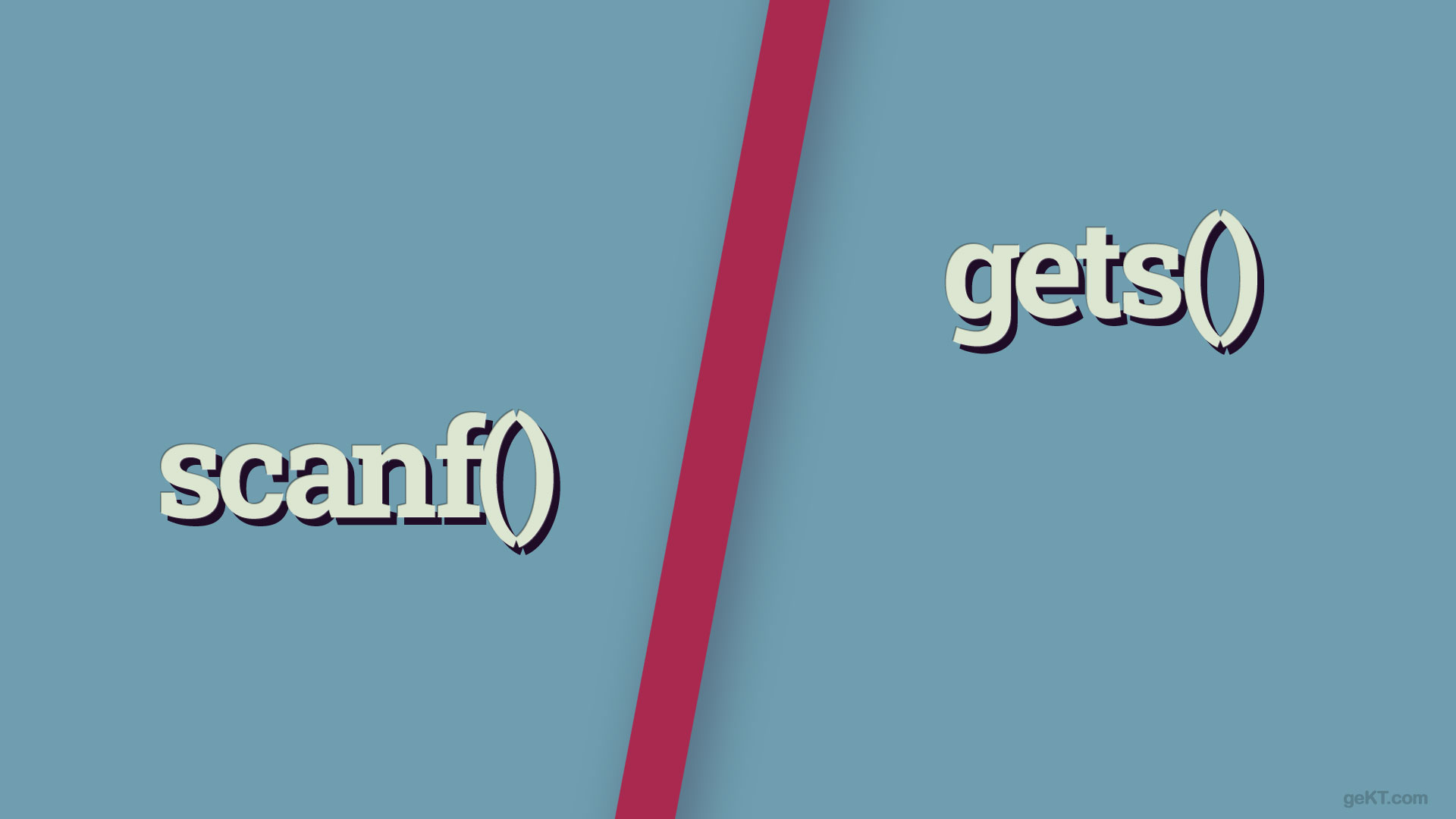 scanf() vs gets() functions in c-language